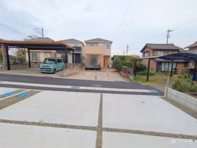 愛知県知多市八幡字堀切の新築戸建て完成写真 2025年11月12日撮影