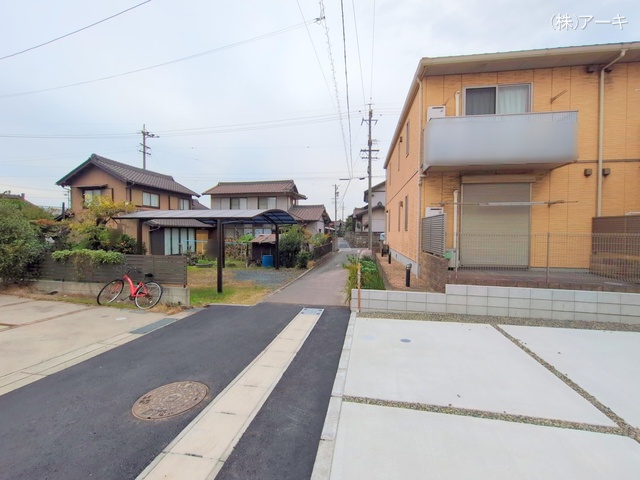 愛知県知多市八幡字堀切の新築戸建て完成写真 2025年11月12日撮影