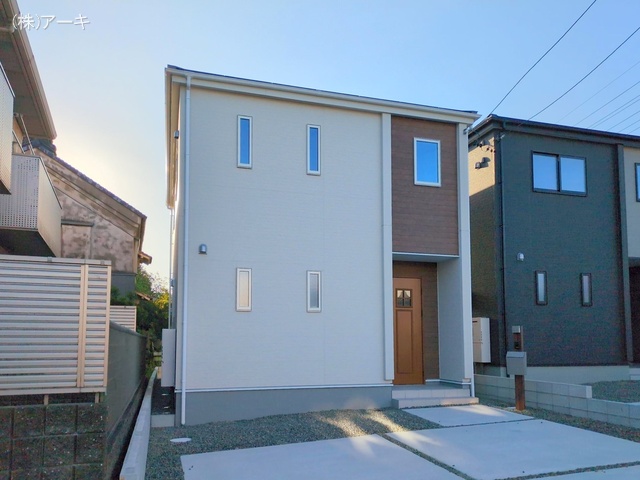 愛知県知多市八幡字堀切の新築戸建て完成写真 2025年11月19日撮影