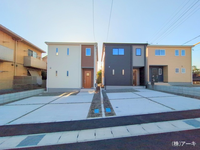 愛知県知多市八幡字堀切の新築戸建て完成写真 2025年11月19日撮影