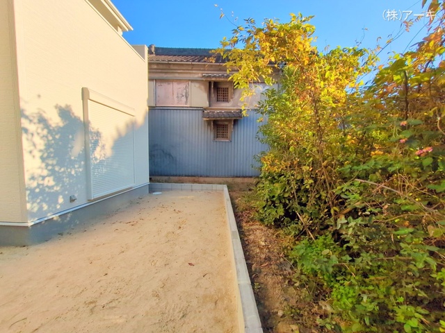 愛知県知多市八幡字堀切の新築戸建て完成写真 2025年11月19日撮影