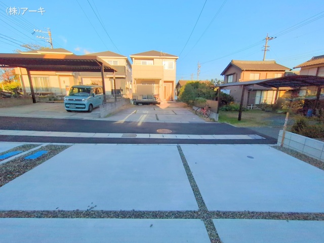 愛知県知多市八幡字堀切の新築戸建て完成写真 2025年11月19日撮影