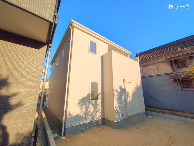 愛知県知多市八幡字堀切の新築戸建て完成写真 2025年11月19日撮影