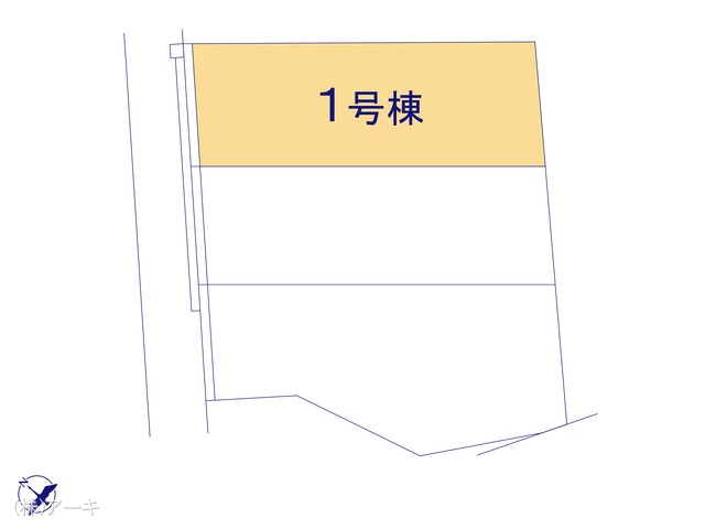 愛知県知多市八幡字堀切の新築戸建て全体区画図 ※図面と異なる場合は現況を優先