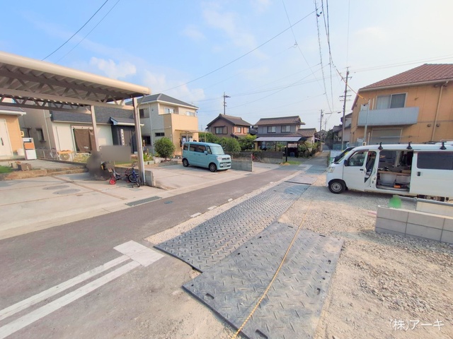 愛知県知多市八幡字堀切の新築戸建て基礎写真 2025年8月24日撮影