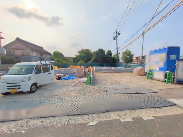 愛知県知多市八幡字堀切の新築戸建て基礎写真 2025年8月24日撮影
