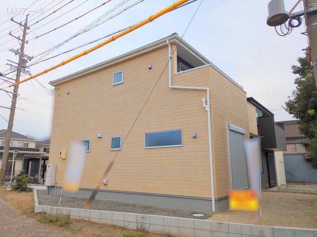 愛知県知多市八幡字堀切の新築戸建て完成写真 2025年11月12日撮影