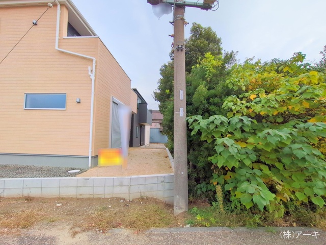 愛知県知多市八幡字堀切の新築戸建て完成写真 2025年11月12日撮影