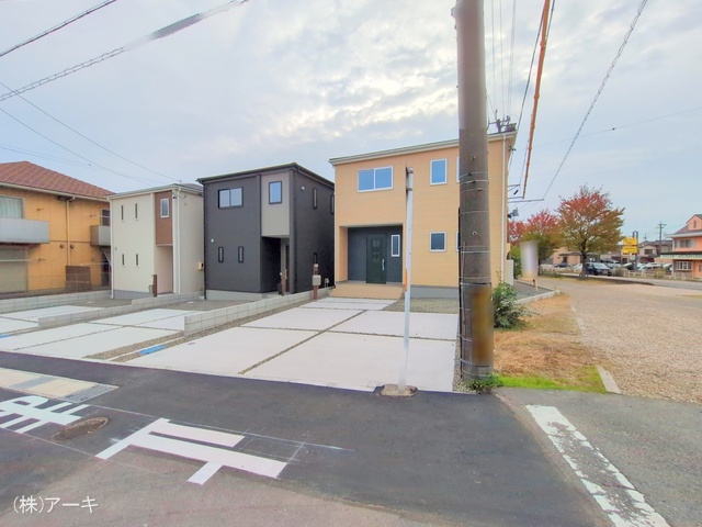 愛知県知多市八幡字堀切の新築戸建て完成写真 2025年11月12日撮影