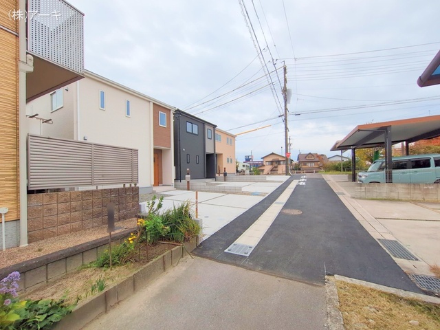 愛知県知多市八幡字堀切の新築戸建て完成写真 2025年11月12日撮影