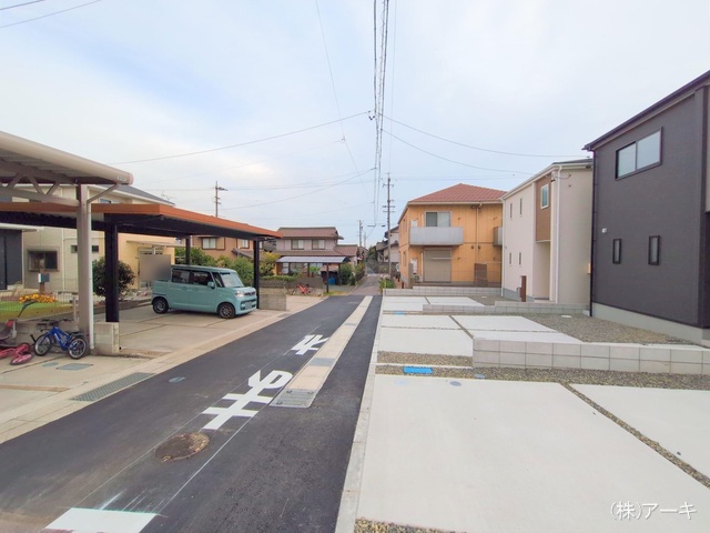 愛知県知多市八幡字堀切の新築戸建て完成写真 2025年11月12日撮影