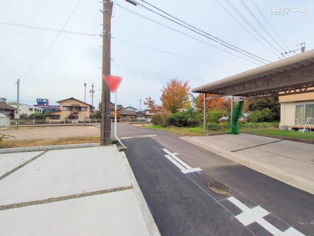 愛知県知多市八幡字堀切の新築戸建て完成写真 2025年11月12日撮影