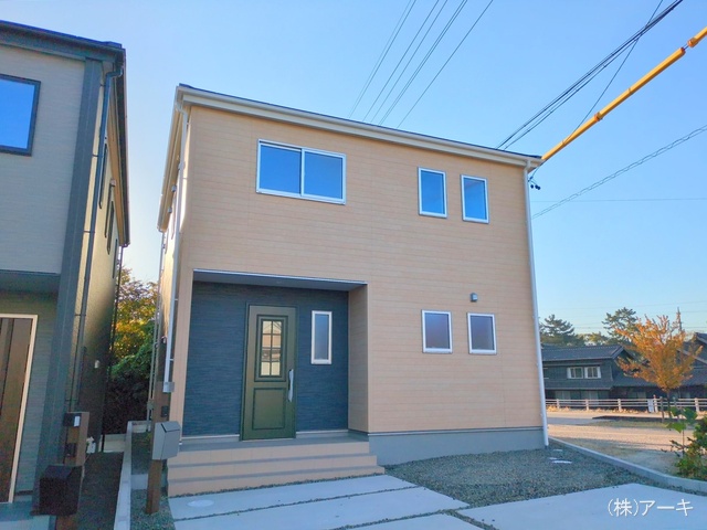 愛知県知多市八幡字堀切の新築戸建て完成写真 2025年11月19日撮影