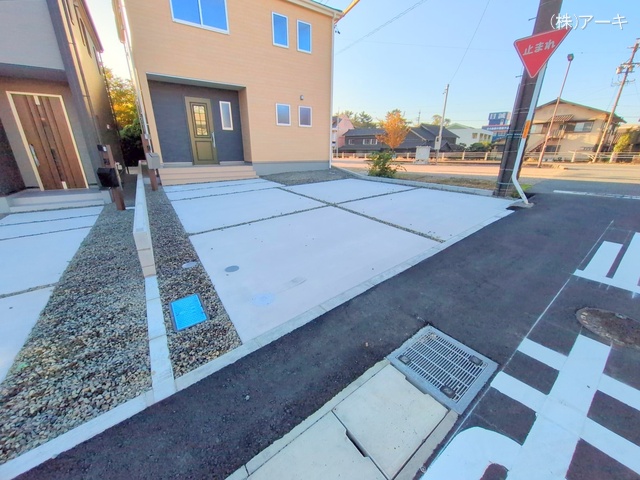 愛知県知多市八幡字堀切の新築戸建て完成写真 2025年11月19日撮影