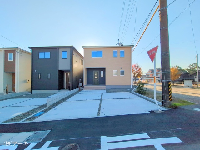 愛知県知多市八幡字堀切の新築戸建て完成写真 2025年11月19日撮影