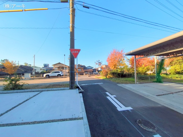 愛知県知多市八幡字堀切の新築戸建て完成写真 2025年11月19日撮影