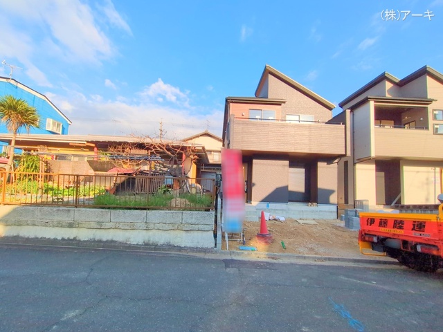 愛知県知多市八幡字深山口の新築戸建て外構写真 2025年11月30日撮影