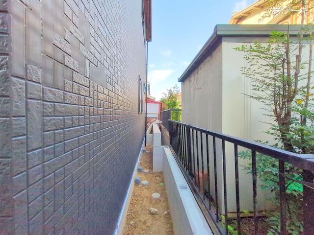 愛知県知多市八幡字深山口の新築戸建て外構写真 2025年11月30日撮影