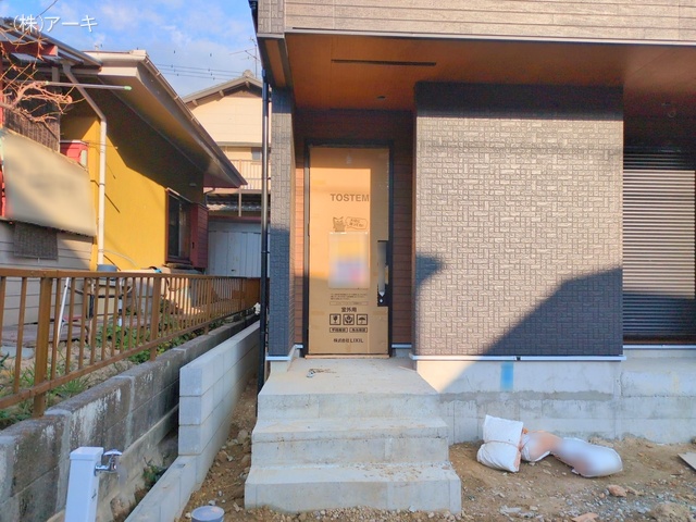 愛知県知多市八幡字深山口の新築戸建て外構写真 2025年11月30日撮影