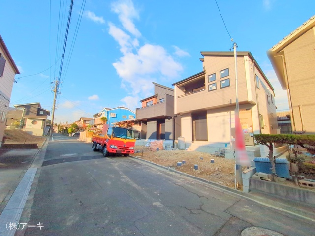 愛知県知多市八幡字深山口の新築戸建て外構写真 2025年11月30日撮影