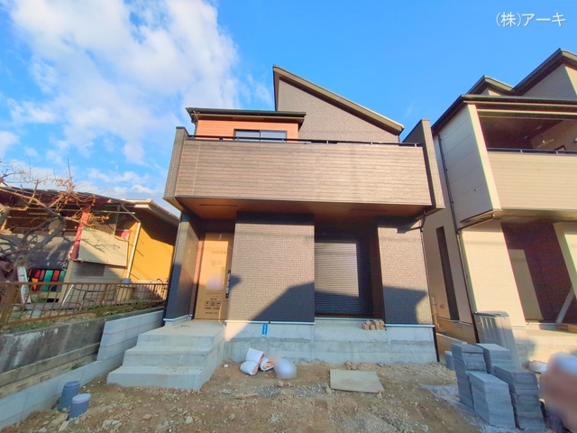 愛知県知多市八幡字深山口の新築戸建て外構写真 2025年11月30日撮影