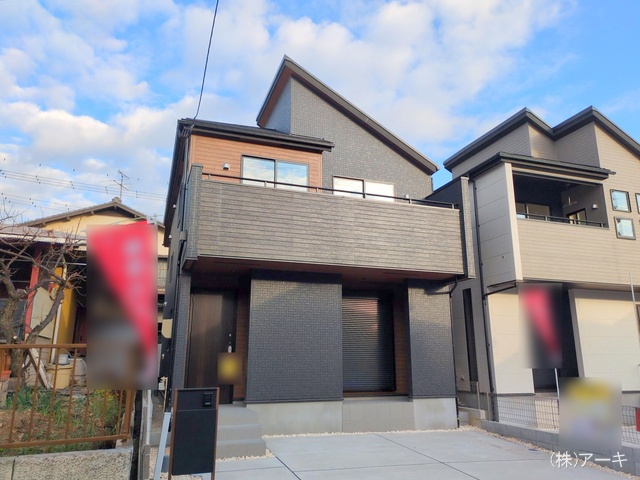 愛知県知多市八幡字深山口の新築戸建て完成写真 2025年12月22日撮影