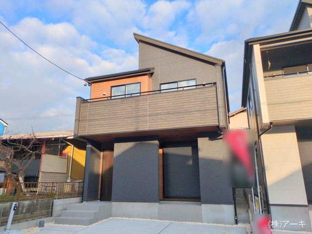 愛知県知多市八幡字深山口の新築戸建て完成写真 2025年12月22日撮影