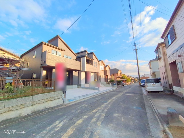 愛知県知多市八幡字深山口の新築戸建て完成写真 2025年12月22日撮影