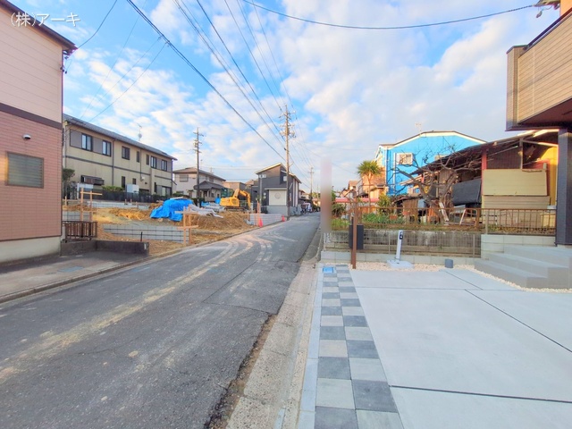 愛知県知多市八幡字深山口の新築戸建て完成写真 2025年12月22日撮影