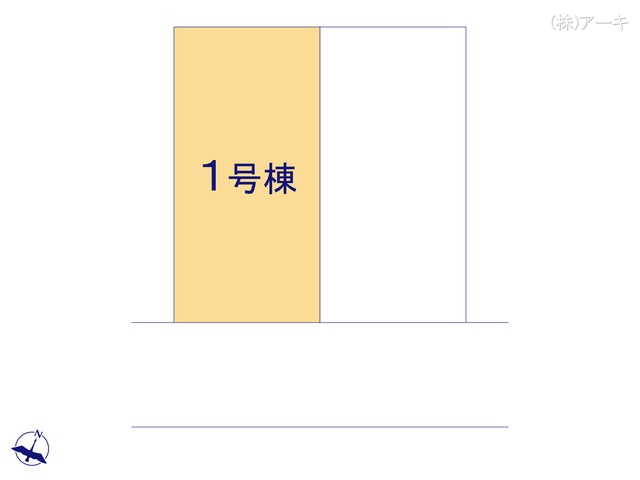愛知県知多市八幡字深山口の新築戸建て全体区画図 ※図面と異なる場合は現況を優先