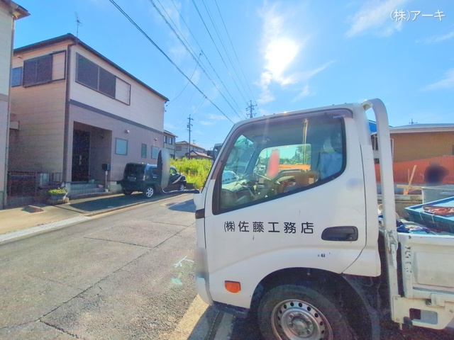 愛知県知多市八幡字深山口の新築戸建て基礎写真 2025年9月15日撮影