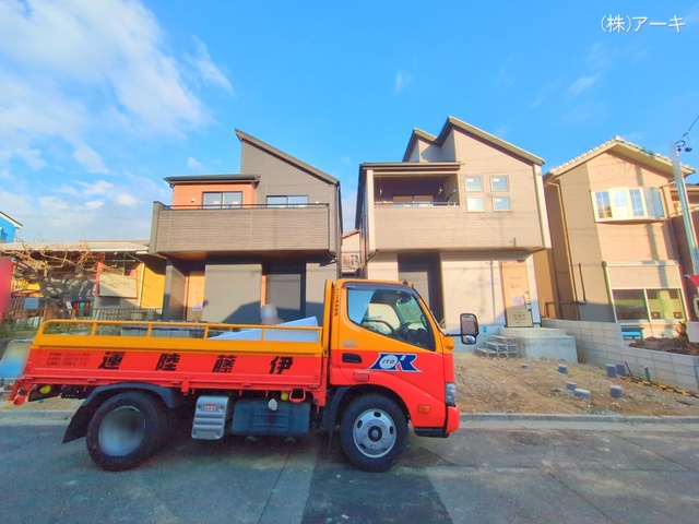 愛知県知多市八幡字深山口の新築戸建て外構写真 2025年11月30日撮影