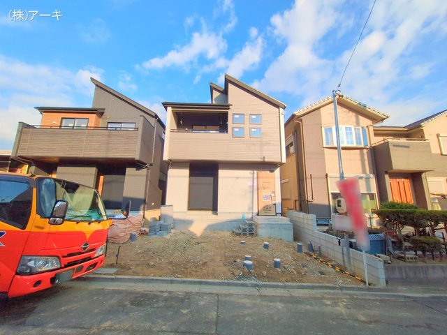 愛知県知多市八幡字深山口の新築戸建て外構写真 2025年11月30日撮影