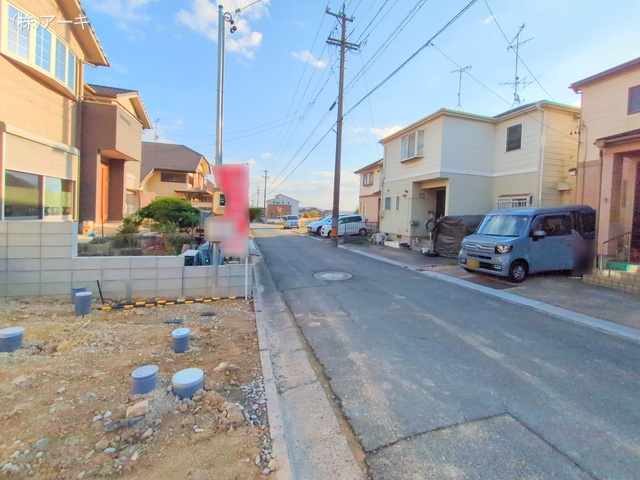 愛知県知多市八幡字深山口の新築戸建て外構写真 2025年11月30日撮影