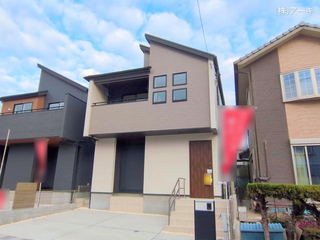 愛知県知多市八幡字深山口の新築戸建て完成写真 2025年12月22日撮影