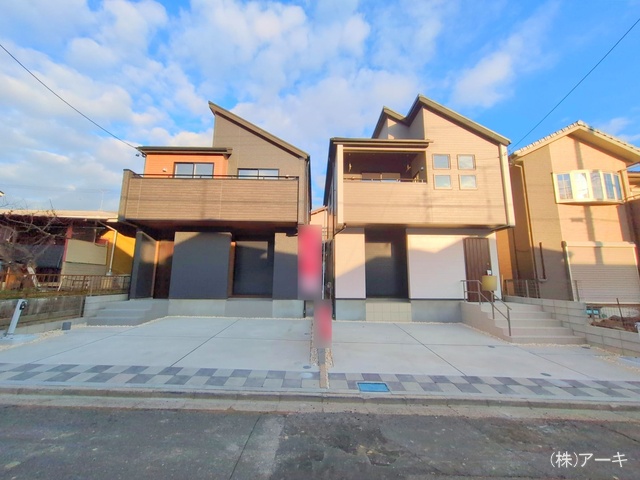 愛知県知多市八幡字深山口の新築戸建て完成写真 2025年12月22日撮影