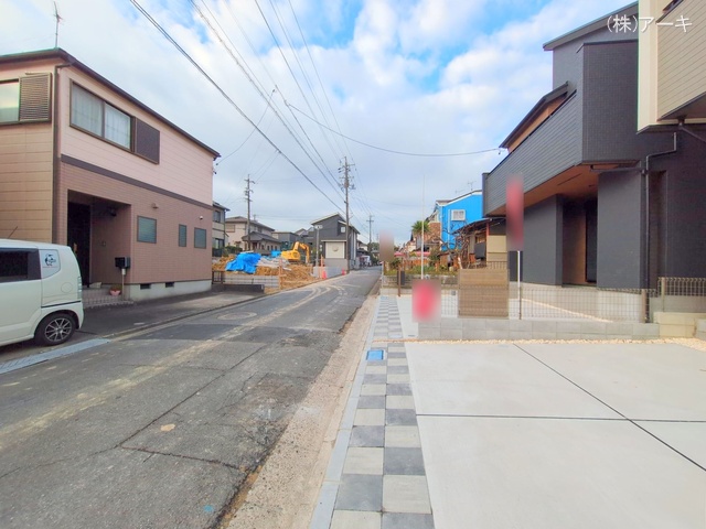 愛知県知多市八幡字深山口の新築戸建て完成写真 2025年12月22日撮影