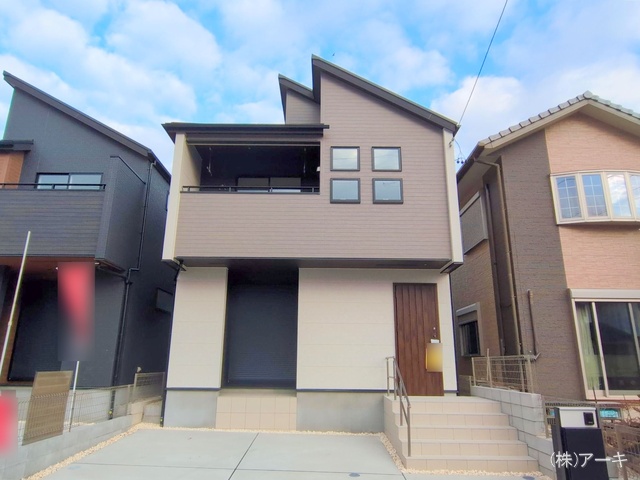 愛知県知多市八幡字深山口の新築戸建て完成写真 2025年12月22日撮影