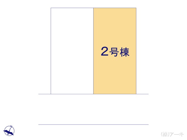 愛知県知多市八幡字深山口の新築戸建て全体区画図 ※図面と異なる場合は現況を優先