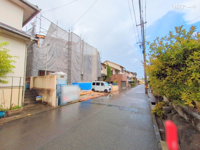 愛知県東海市荒尾町細高根の新築戸建てシート写真 2025年9月11日撮影