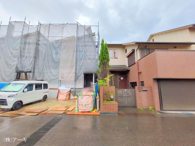 愛知県東海市荒尾町細高根の新築戸建てシート写真 2025年9月11日撮影