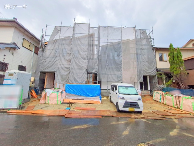 愛知県東海市荒尾町細高根の新築戸建てシート写真 2025年9月11日撮影