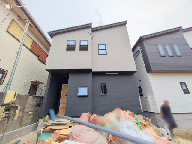 愛知県東海市荒尾町細高根の新築戸建て外構写真 2025年10月2日撮影