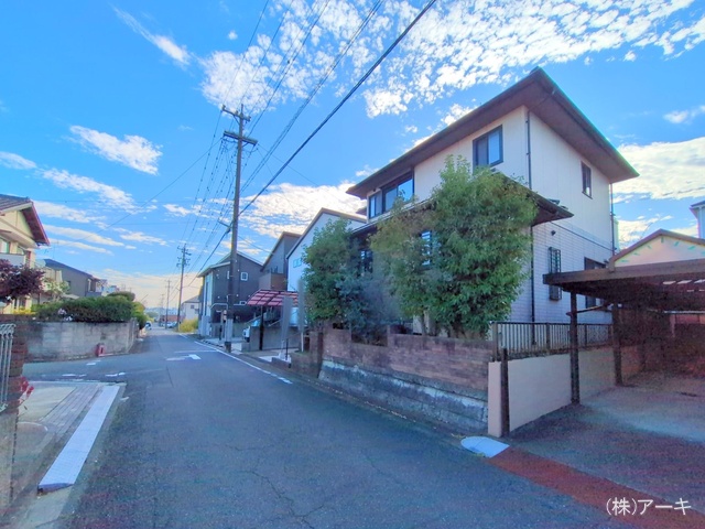 愛知県知多市八幡字深山口の中古戸建て完成写真 2025年10月28日撮影