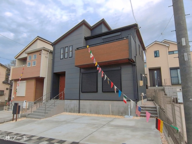 愛知県知多市新知字斉宮畑の新築戸建て完成写真 2026年3月31日撮影