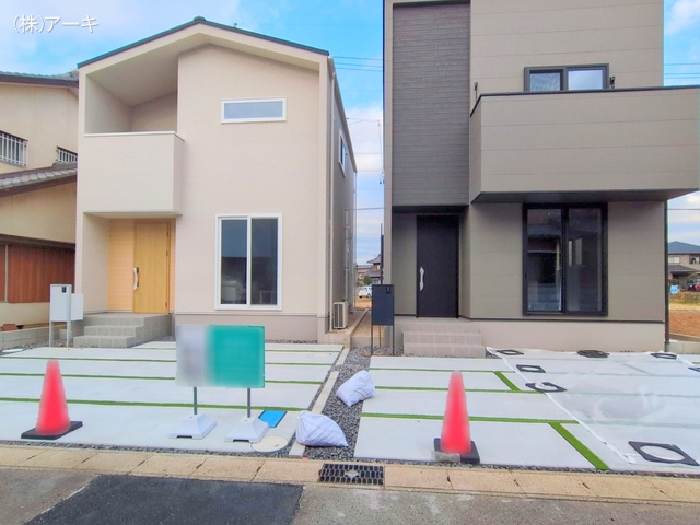 愛知県高浜市湯山町８丁目の新築戸建て完成写真 2025年12月18日撮影