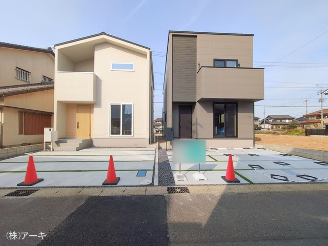 愛知県高浜市湯山町８丁目の新築戸建て完成写真 2026年1月14日撮影