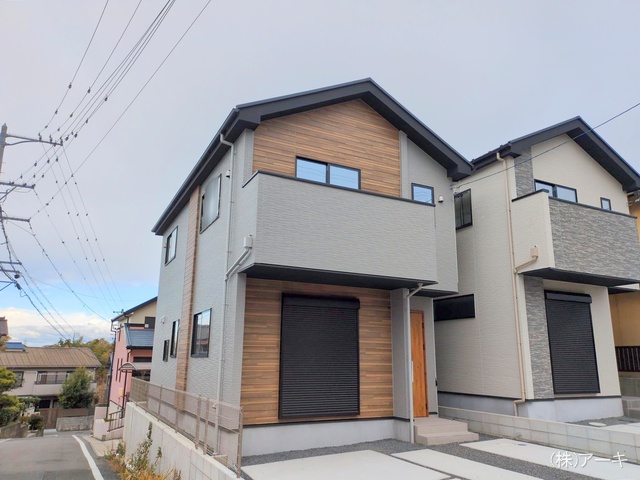 愛知県大府市森岡町５丁目の新築戸建て完成写真 2025年12月25日撮影