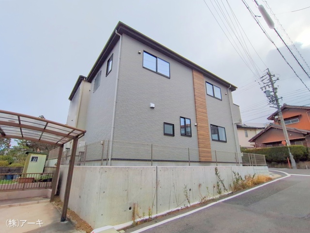 愛知県大府市森岡町５丁目の新築戸建て完成写真 2025年12月25日撮影