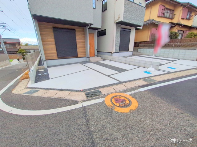 愛知県大府市森岡町５丁目の新築戸建て完成写真 2025年12月25日撮影